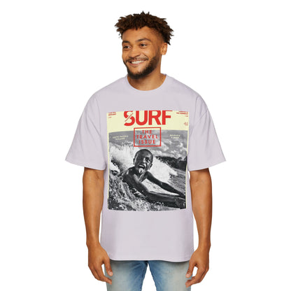 Surf Magazine Graphic Tee — "Surf: The Wave Issue" Vintage Beach Shirt