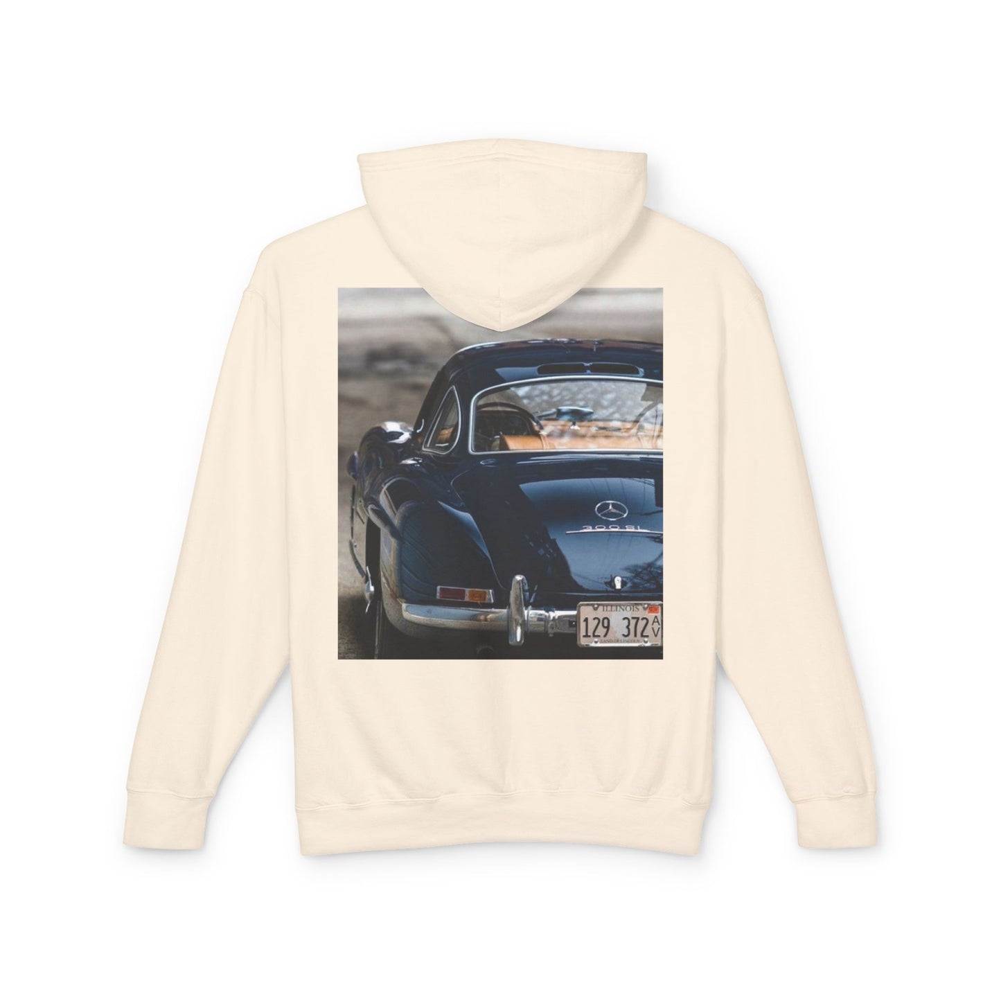 Classic Car Lover's Lightweight Hoodie | Unisex Cozy Sweatshirt, Perfect Gift for Car Enthusiasts, Casual Wear & Retro Style