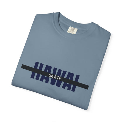 Hawaiian Skate T-Shirt | Unisex Casual Tee, Beachwear, Summer Fashion, Gift for Skaters, Vacation Essential, Graphic Tee