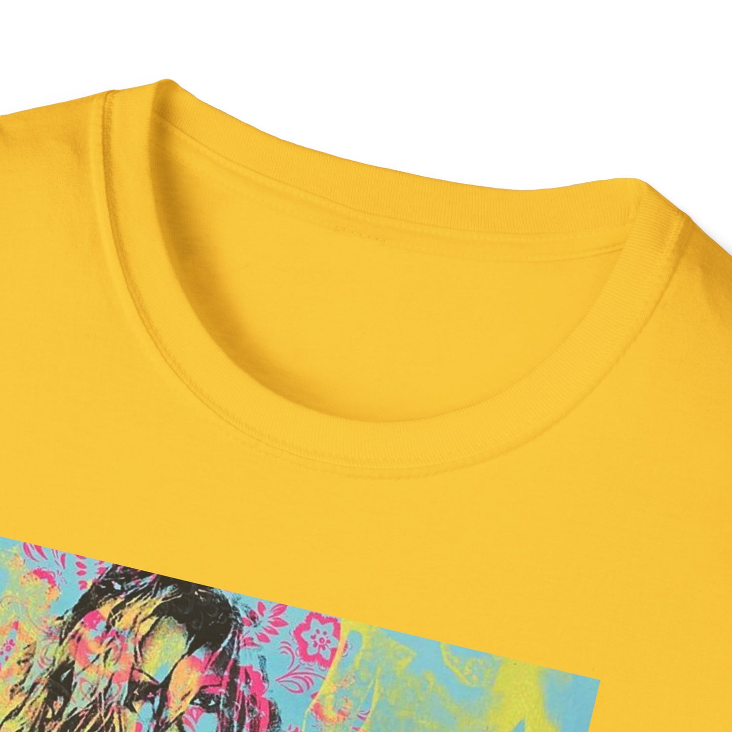 Artistic Unisex Softstyle T-Shirt - Vibrant Graphic Design for Creative Souls