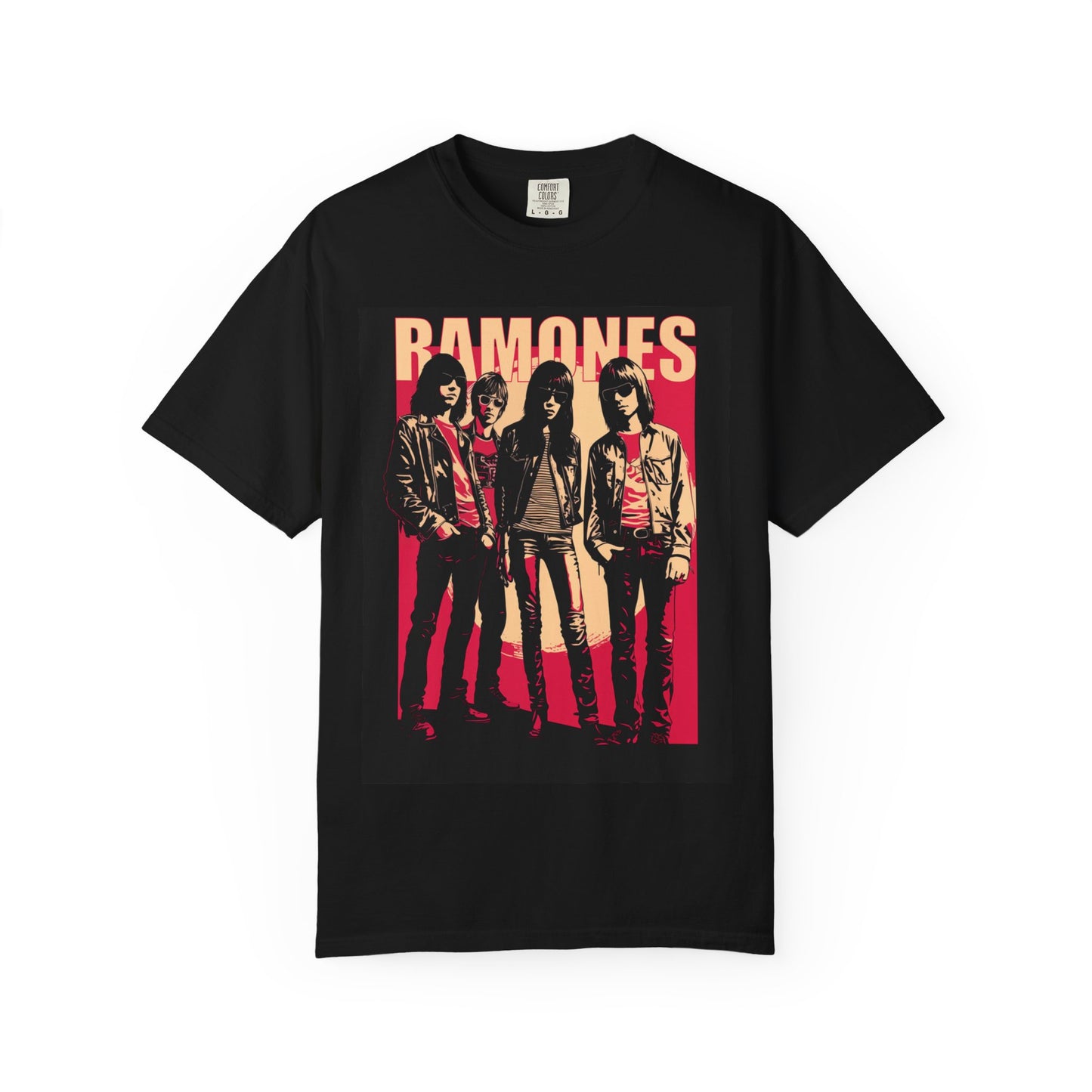 Retro Ramones Graphic T-Shirt