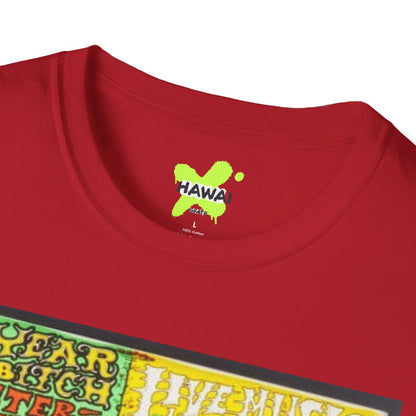 Retro Music Festival Unisex Softstyle T-Shirt - Vibrant Graphic Design