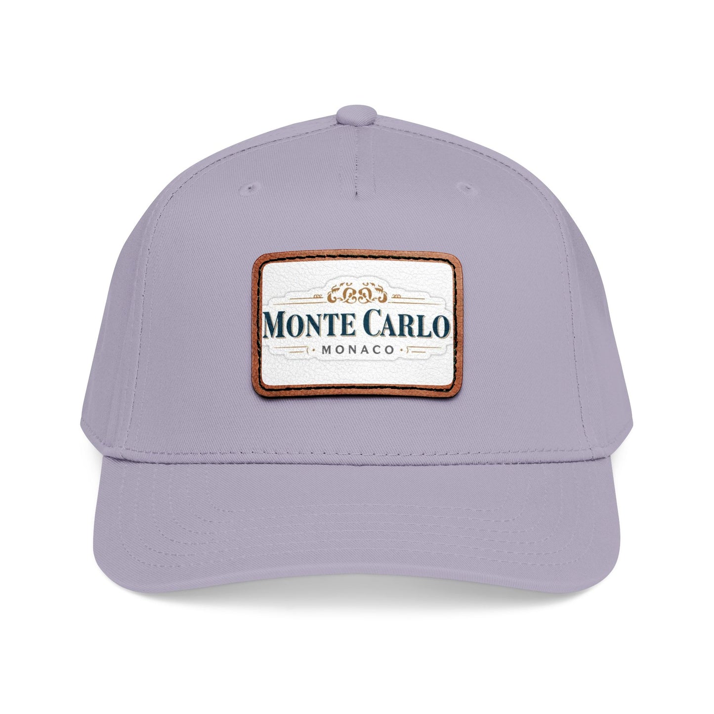 Monte Carlo Leather Patch Baseball Cap