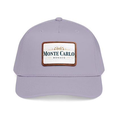 Monte Carlo Leather Patch Baseball Cap