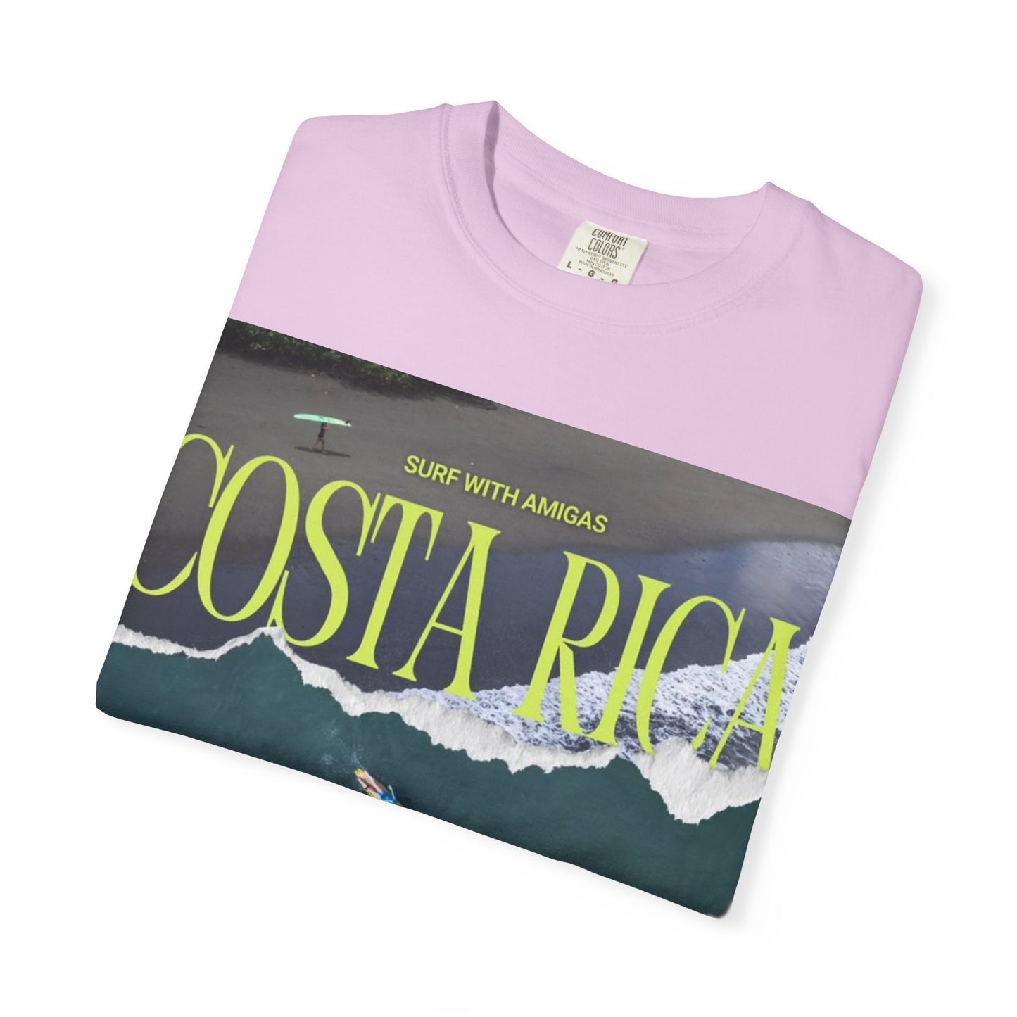 Costa Rica Surf T-Shirt — Aerial Wave & Surfers Graphic Tee