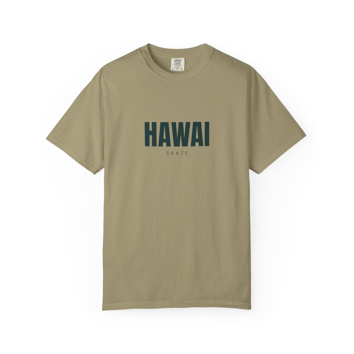 Hawaii Garment-Dyed Unisex T-shirt - Casual Beachwear, Travel Souvenir, Summer Vibes, Gift for Him/Her, Retro Style