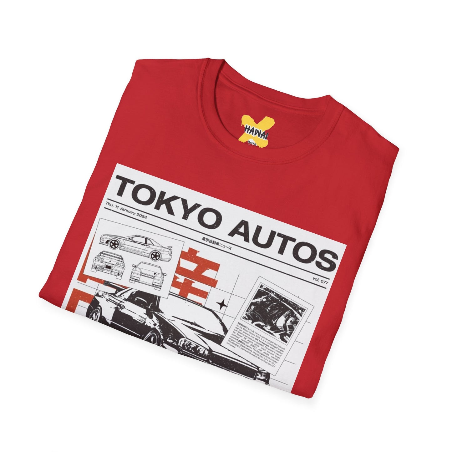 Tokyo Autos Street Beast T-Shirt, Unisex Graphic Tee, Car Enthusiast Gift, Casual Streetwear, Automotive Fashion, Birthday Gift
