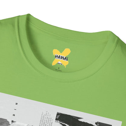Retro Graphic Tee - Balance Art Design for Casual Style