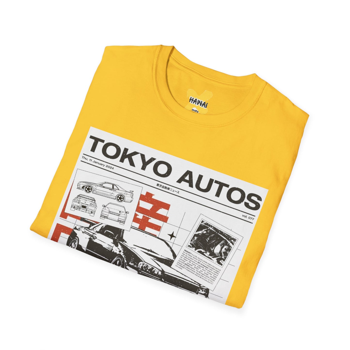 Tokyo Autos Street Beast T-Shirt, Unisex Graphic Tee, Car Enthusiast Gift, Casual Streetwear, Automotive Fashion, Birthday Gift