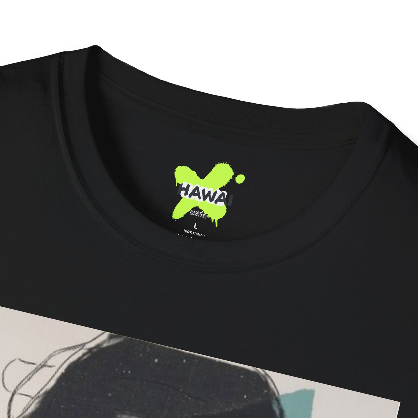 Artistic Unisex Softstyle T-Shirt - Unique Graphic Design for Art Lovers