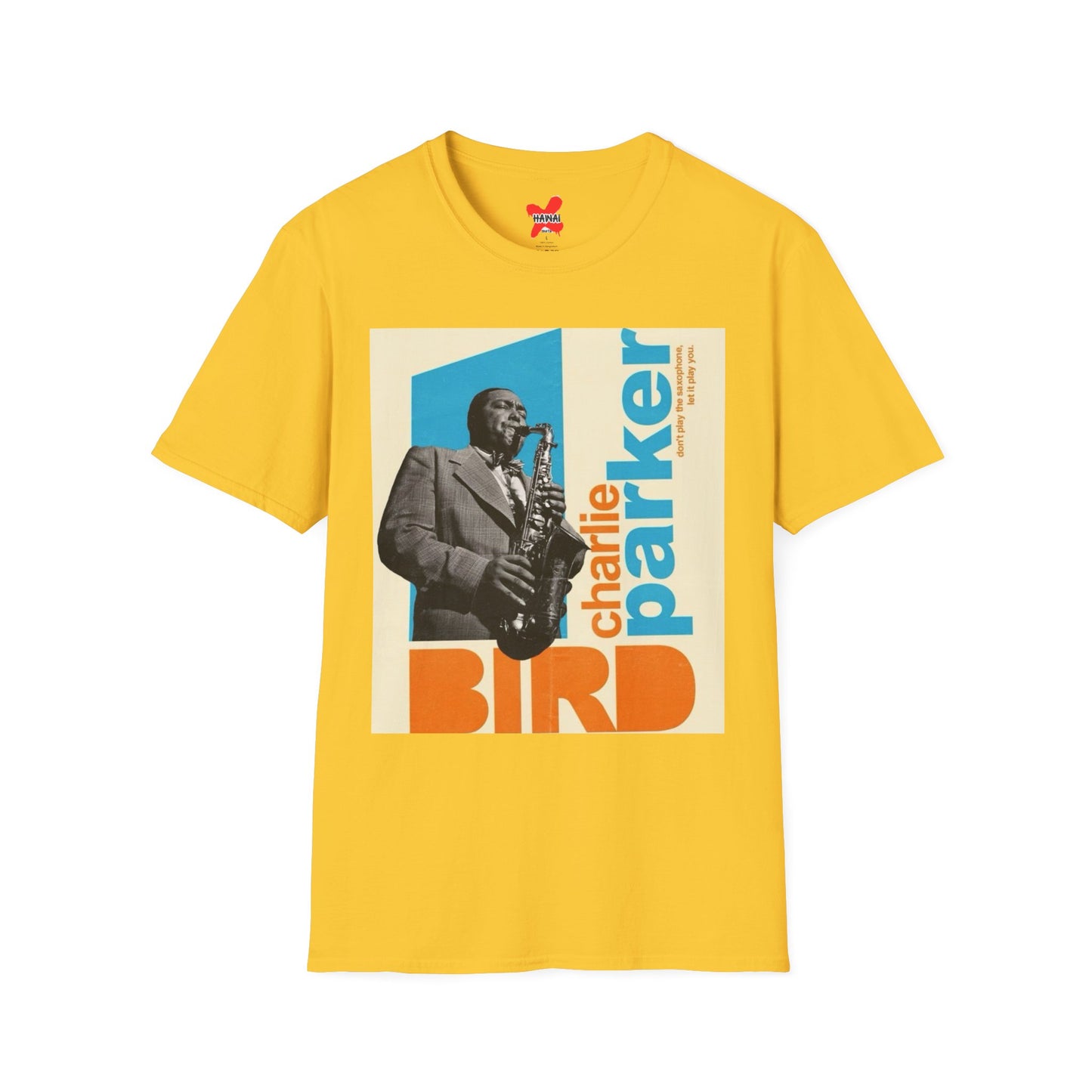 Vintage Charlie Parker Unisex Softstyle T-Shirt - Music Lover Tee