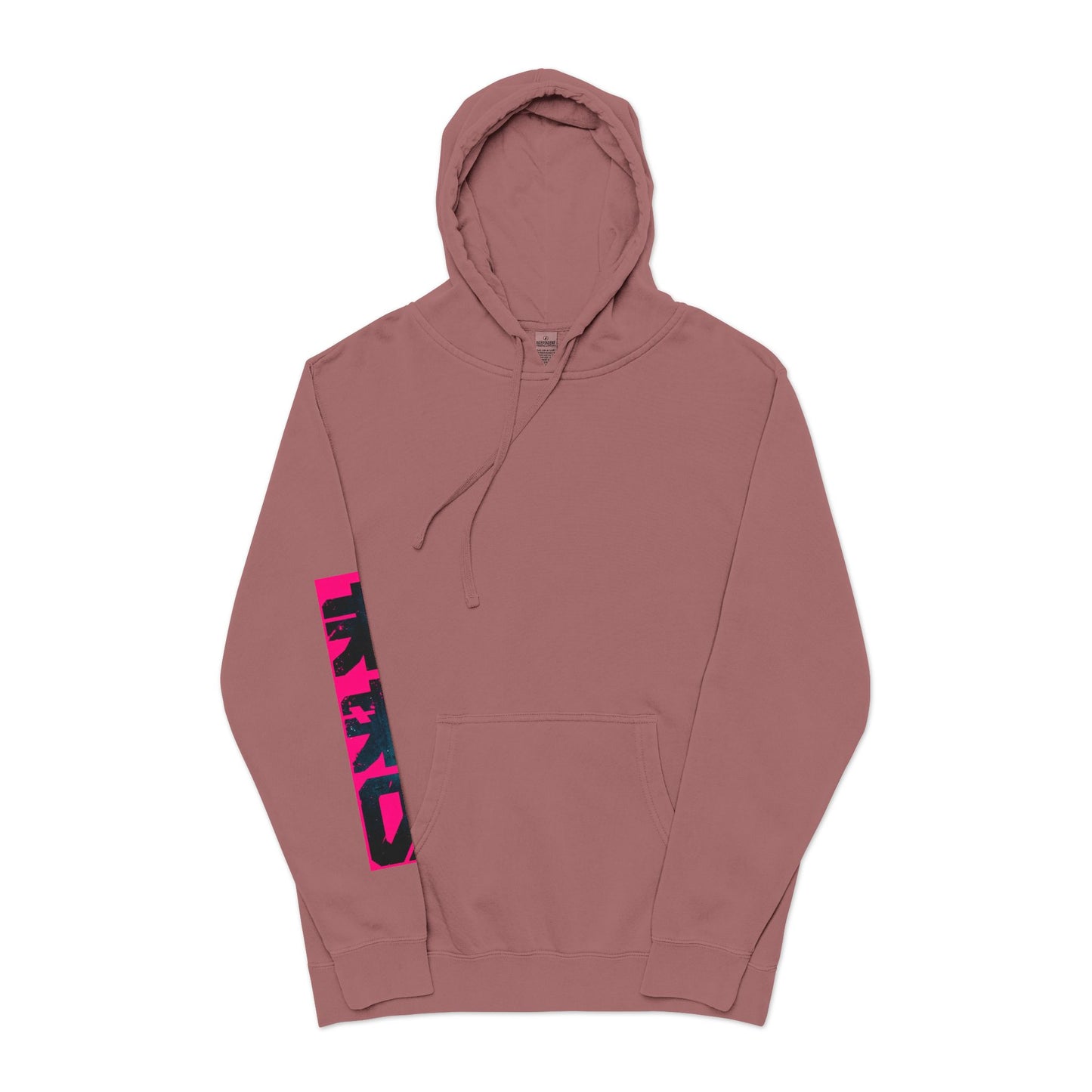 Pigment-Dyed Hoodie — Retro Racing Car Graphic ("911 GT3R")