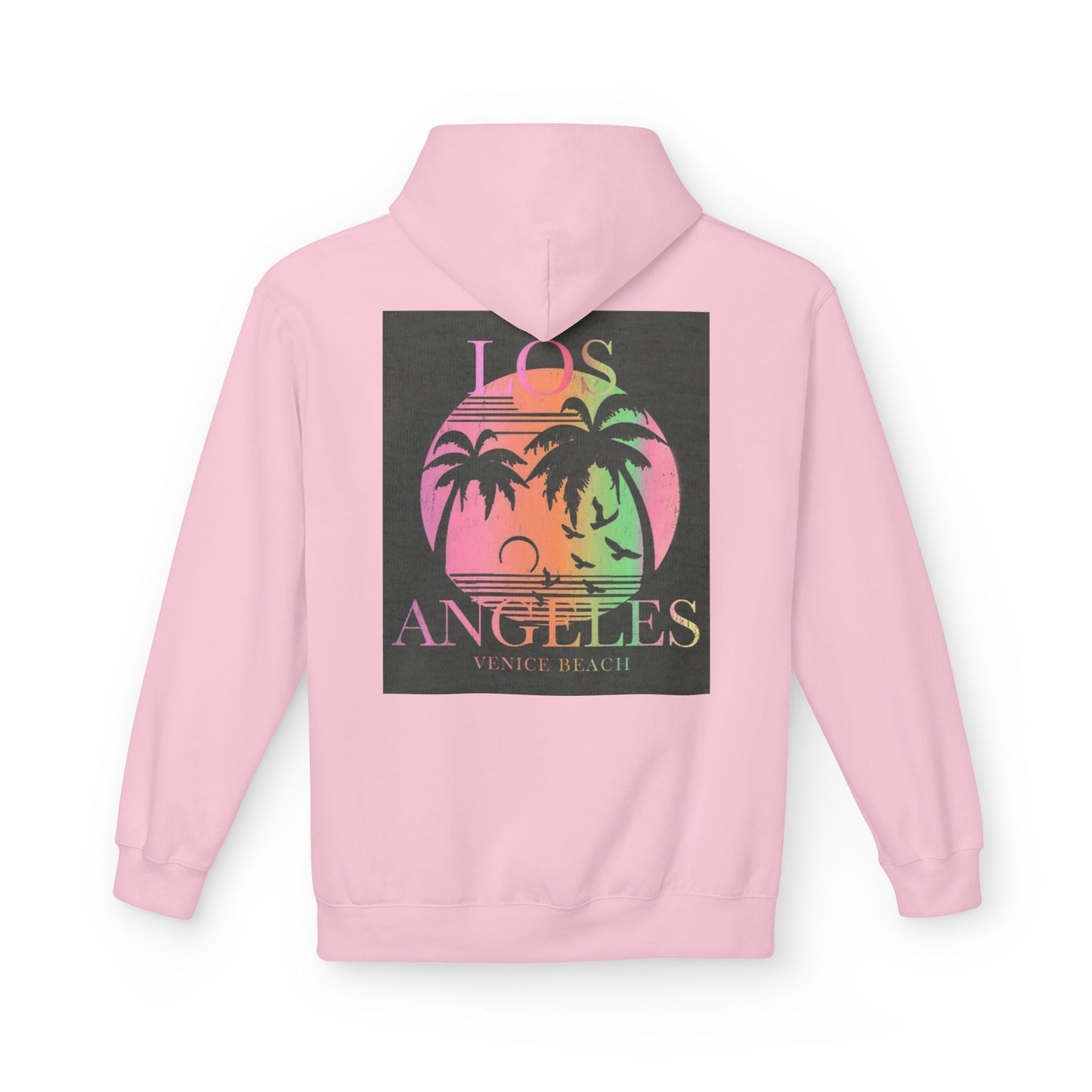 Los Angeles Venice Beach Graphic Hoodie - Cozy Unisex Fleece for Casual Style