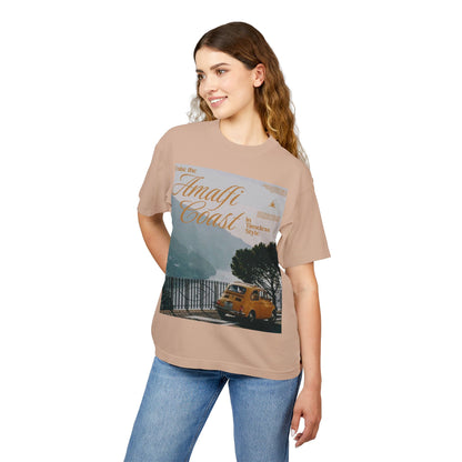 Amalfi Coast Vintage Fiat Tee – Retro Travel Graphic T-Shirt