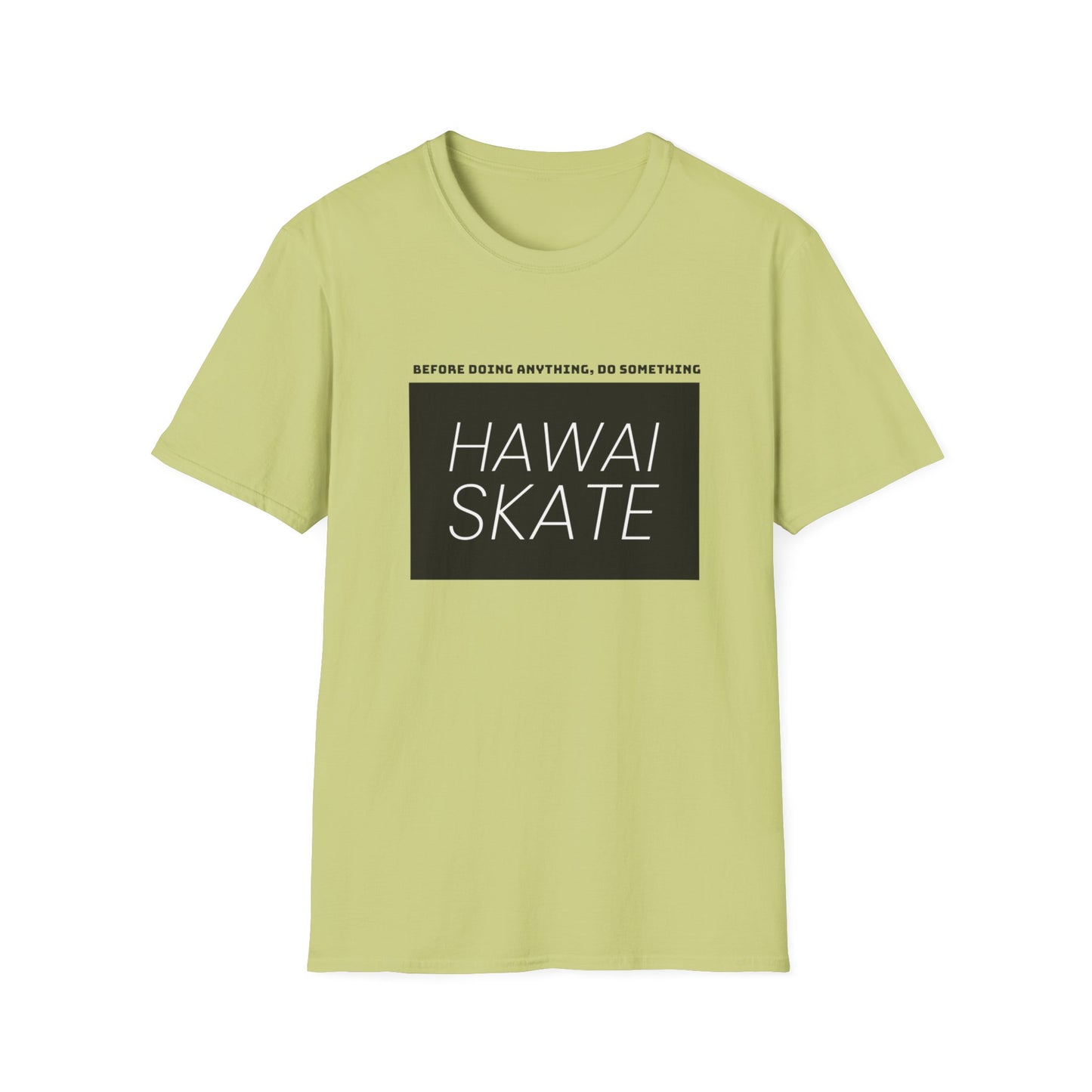 Hawaiian Skate Inspired T-Shirt, Casual Summer Wear, Skateboarder Gift, Beach Day, Graphic Tee, Cool Streetwear