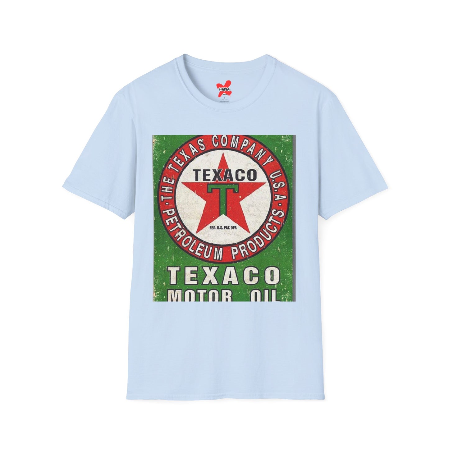 Vintage Texaco Motor Oil T-Shirt, Retro Gas Station Tee, Unisex Graphic Shirt, Gift for Car Lovers, Americana Apparel