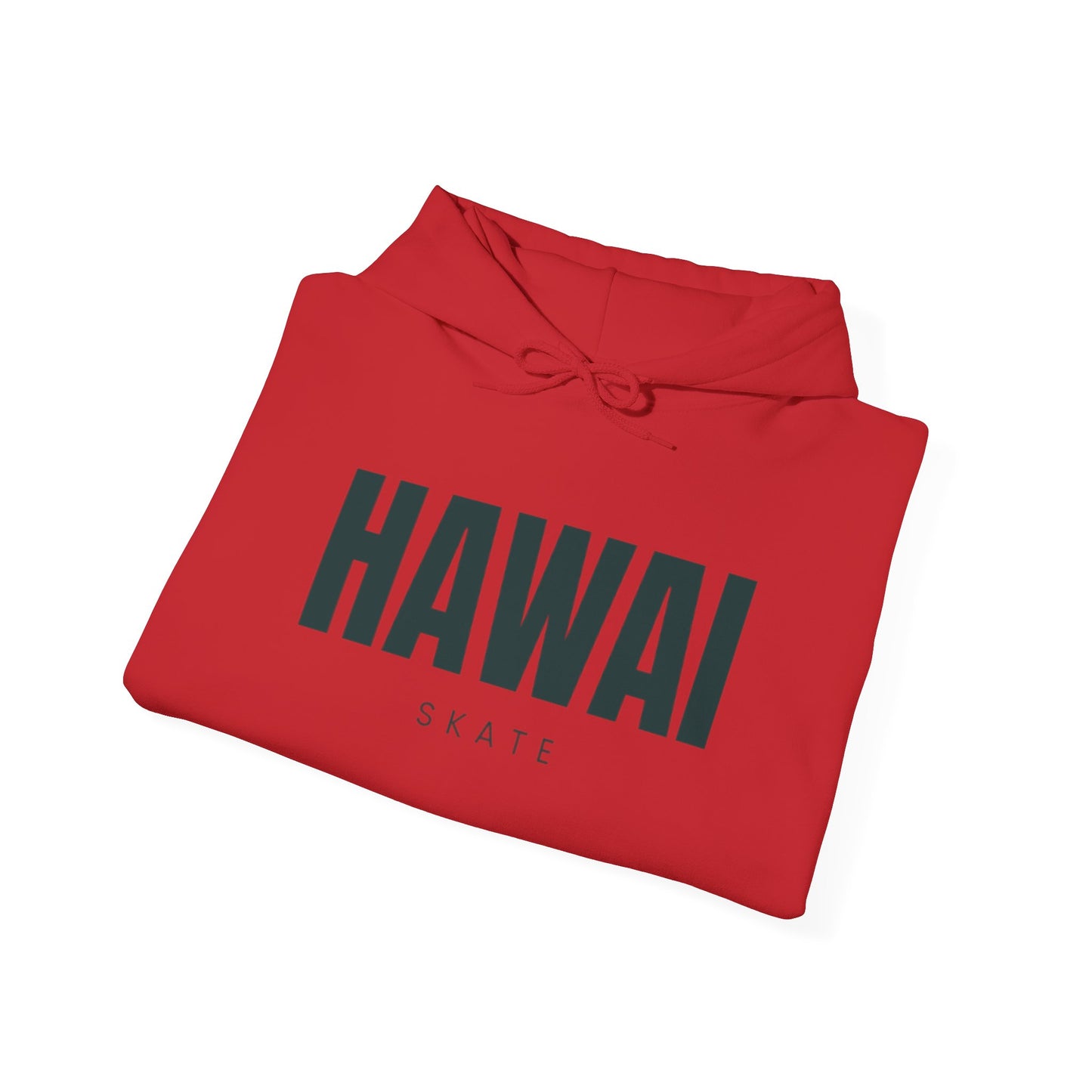 Hawai Skate Hooded Sweatshirt - Casual Streetwear, Unisex Pullover, Perfect for Skate Lovers, Ideal for Everyday Wear, Gift for Him/Her