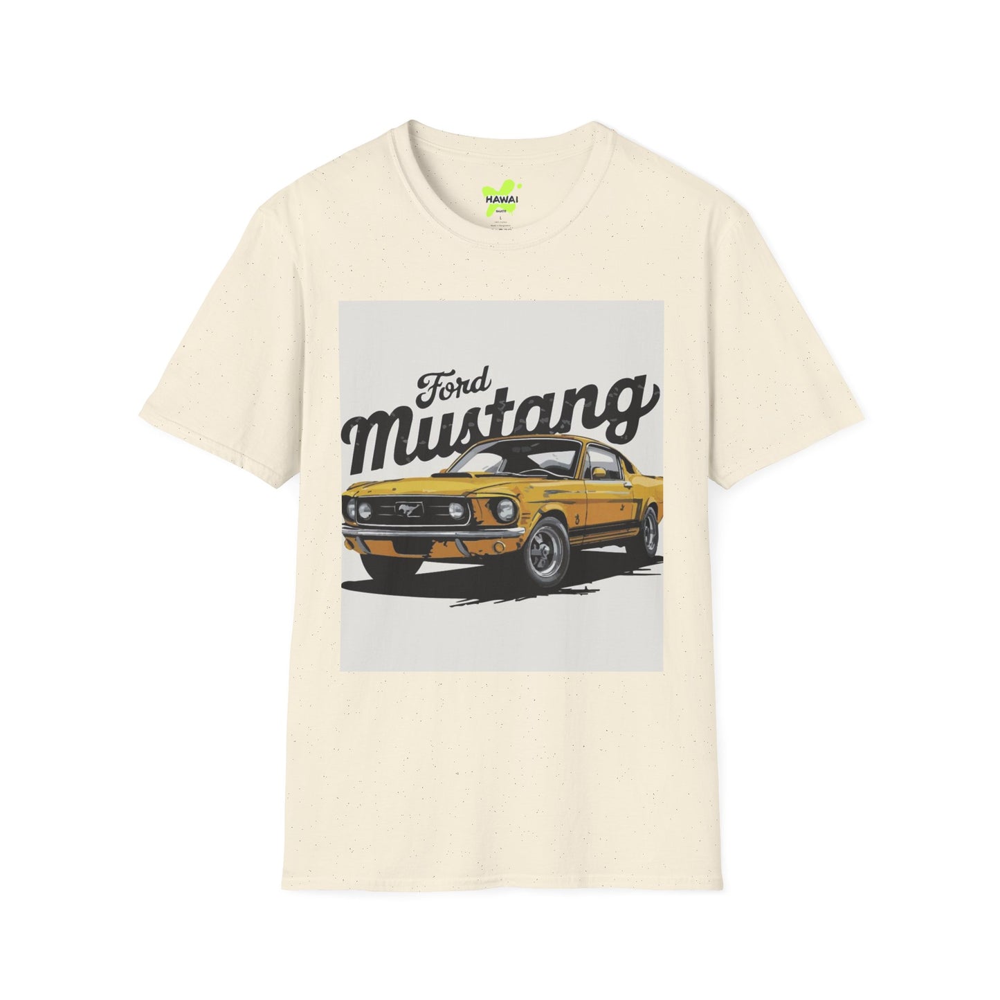Vintage Ford Mustang Unisex Softstyle T-Shirt - Classic Car Lover Tee