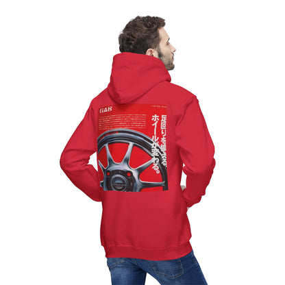 Unisex Hooded Sweatshirt - Trendy Streetwear with Automotive Graphics