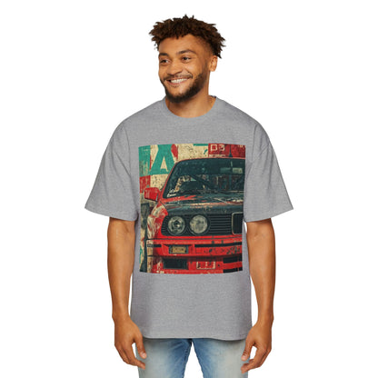 Vintage Racing Car Tee — Retro BMW Front Graphic T-Shirt
