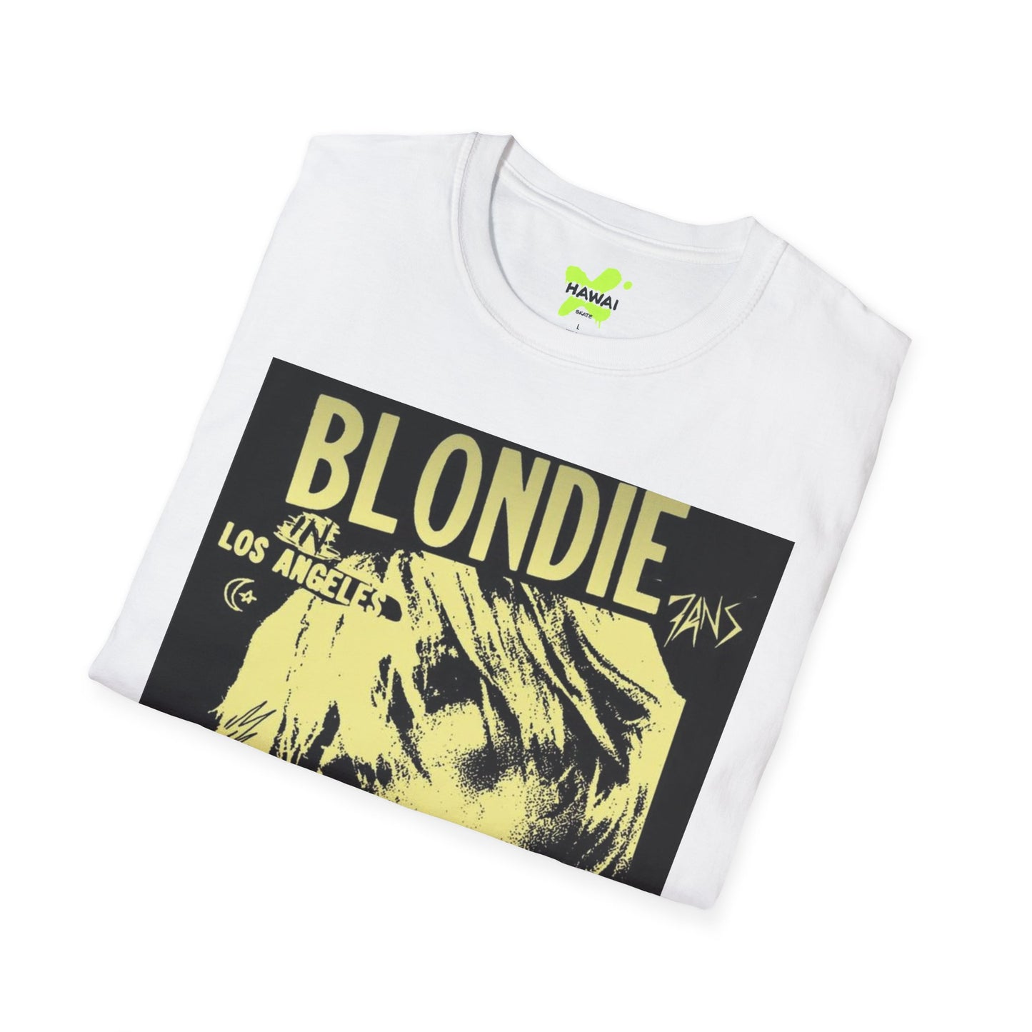 Vintage Blondie Unisex Softstyle T-Shirt - Retro Music Graphic Tee