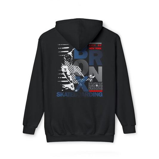 Bronx Skateboarding Unisex Hooded Sweatshirt | Urban Fashion, Gift for Skaters, Casual Streetwear, Graphic Hoodie, Cool Layering Piece
