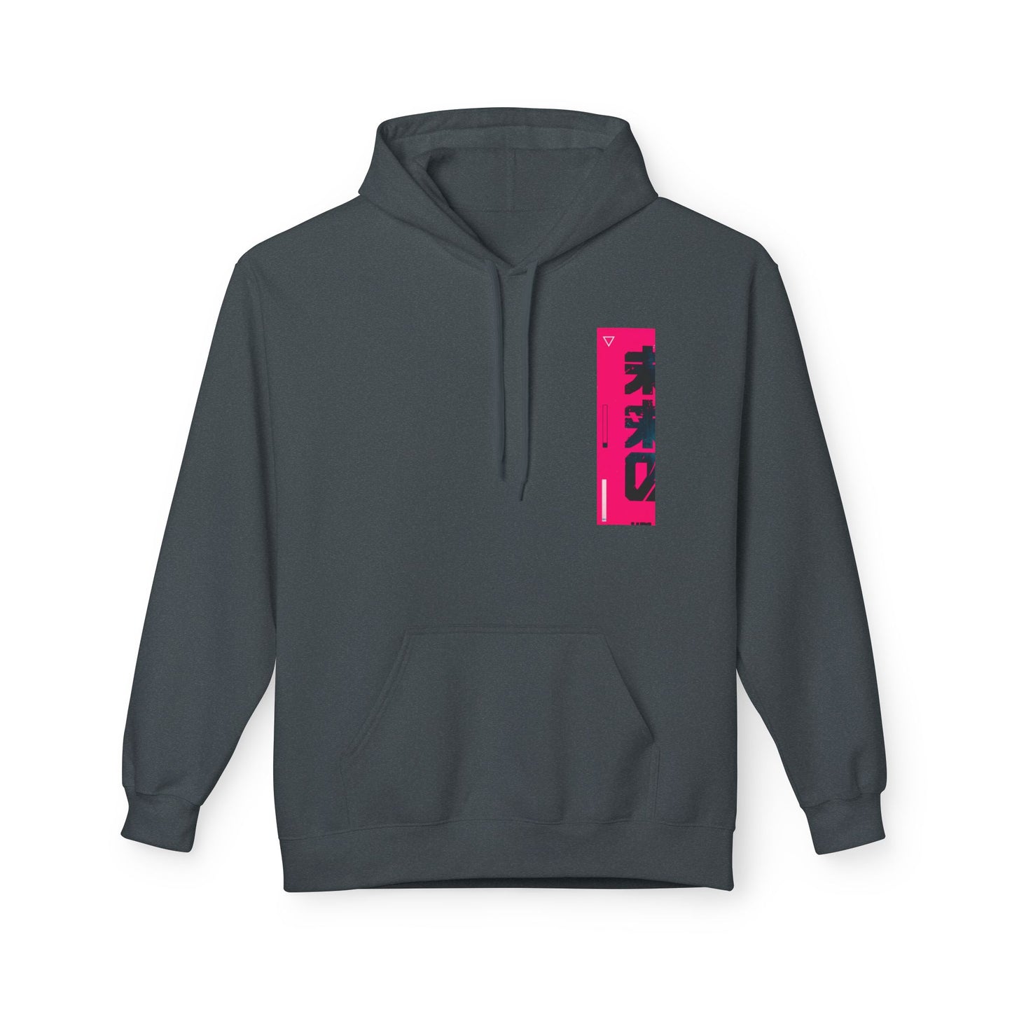 Hoodie • Neon Japanese Graphic "未来" Streetwear Pullover