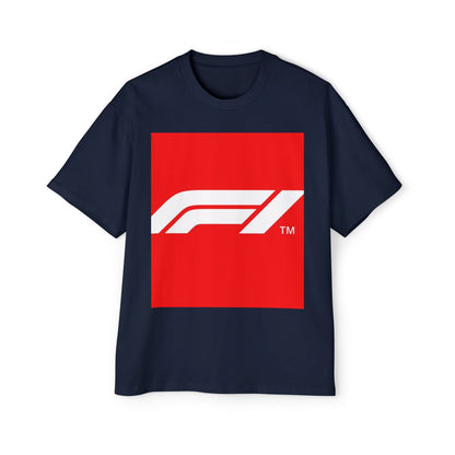 Racing Graphic Tee — Bold Red F1 Logo Shirt