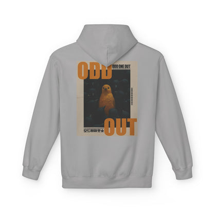 Unisex Fleece Hoodie - "Odd One Out" Design