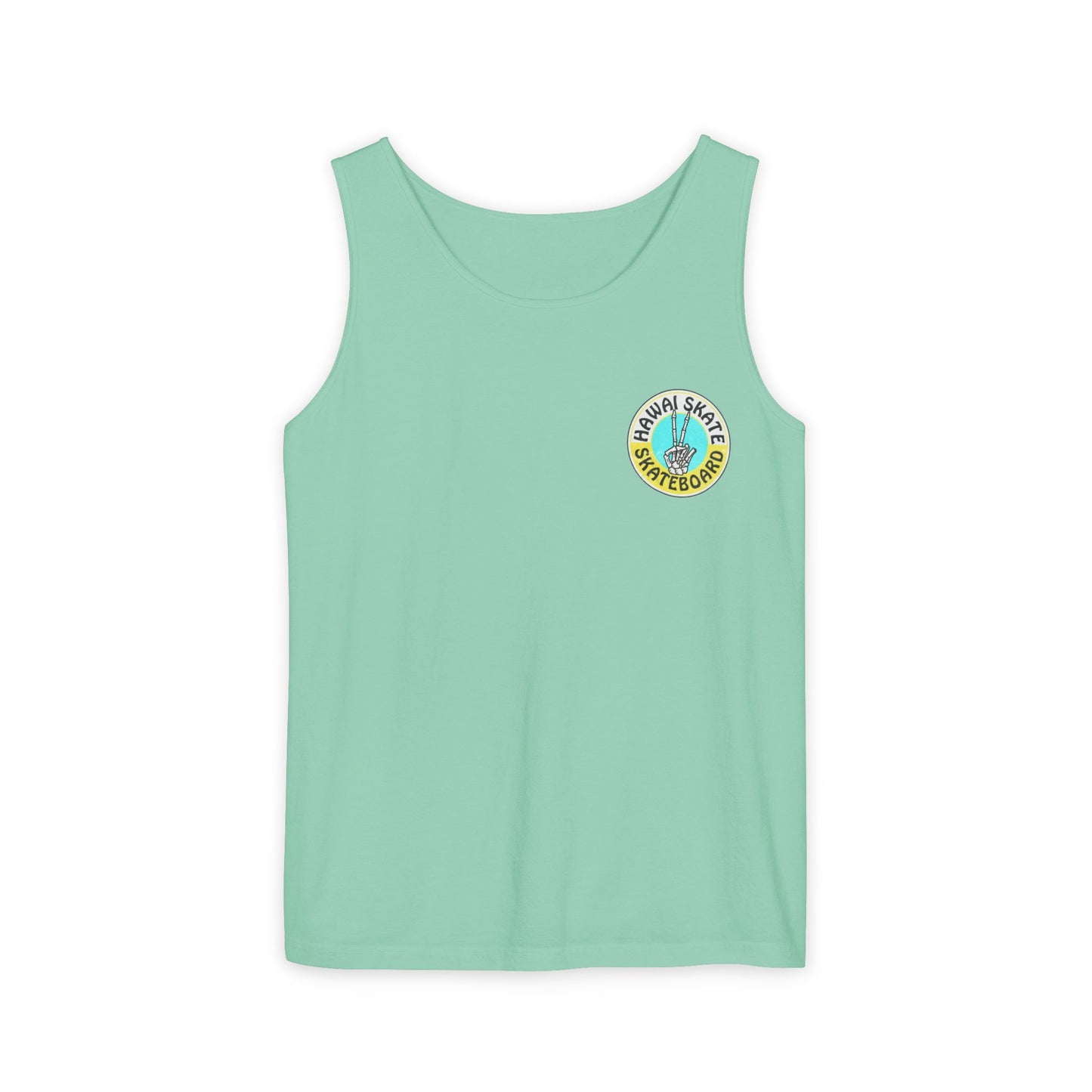 Surf Vans Tank Top — Retro Beach Surfboard Graphic