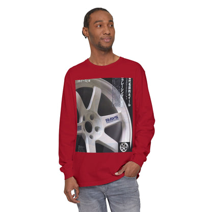 Rays Wheel Graphic Long Sleeve Tee