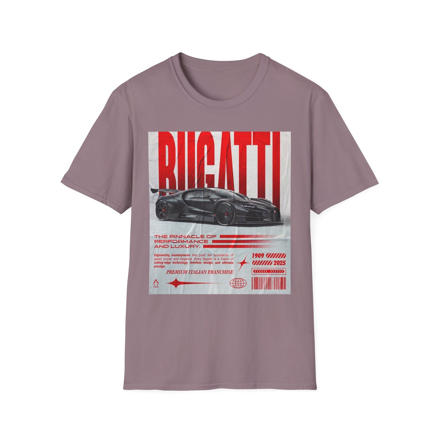 Luxury Bugatti Unisex T-Shirt - Performance & Style
