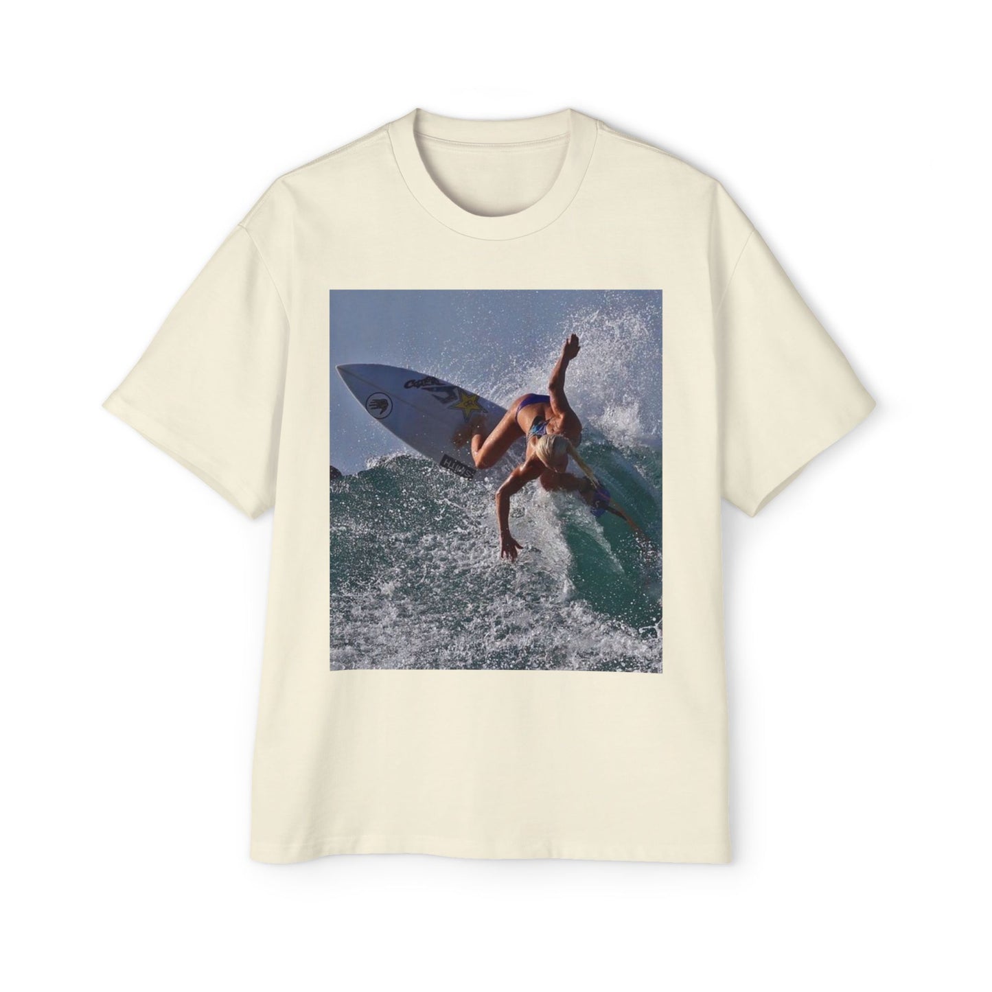 Surf Photo T-Shirt — Men’s Oversized Surfing Tee
