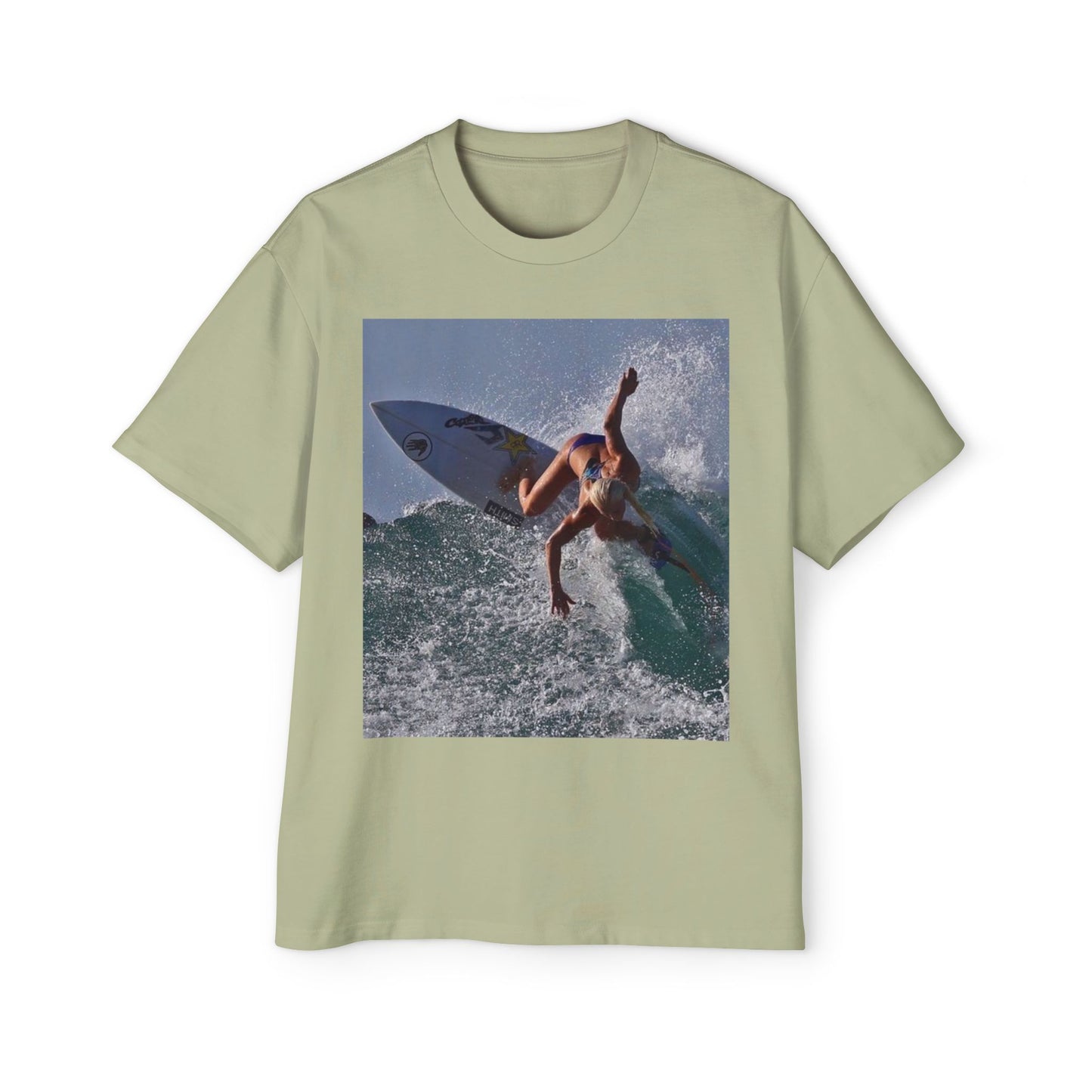 Surf Photo T-Shirt — Men’s Oversized Surfing Tee