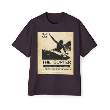 The Surfer Vintage Surf Club Tee — Men's Oversized Surf Graphic T-Shirt