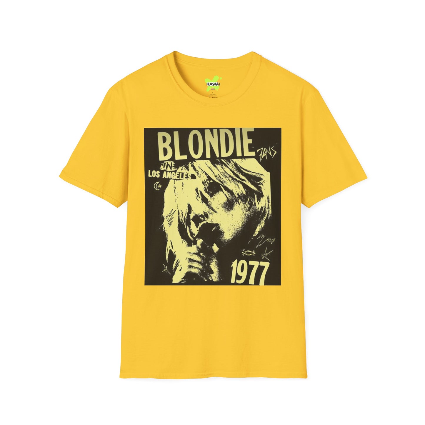 Vintage Blondie Unisex Softstyle T-Shirt - Retro Music Graphic Tee
