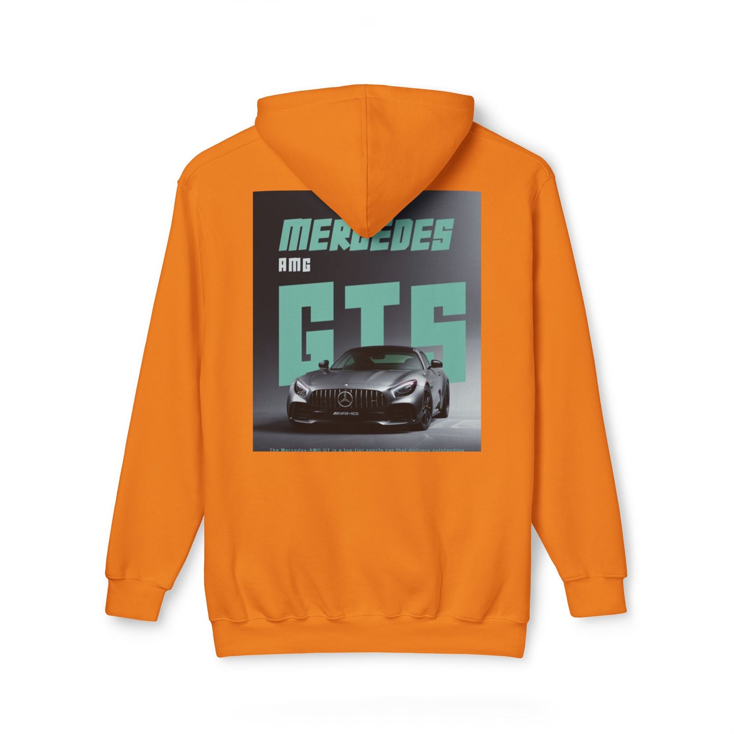 Mercedes AMG GTS Unisex Hooded Sweatshirt, Car Enthusiast Gift, Sportswear, Casual Wear, Automotive Apparel