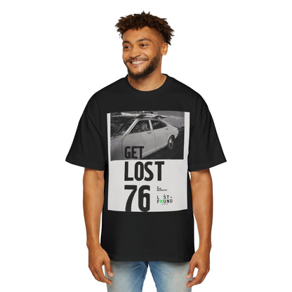 Get Lost 76 Tee — Vintage Car Graphic Oversized T‑Shirt