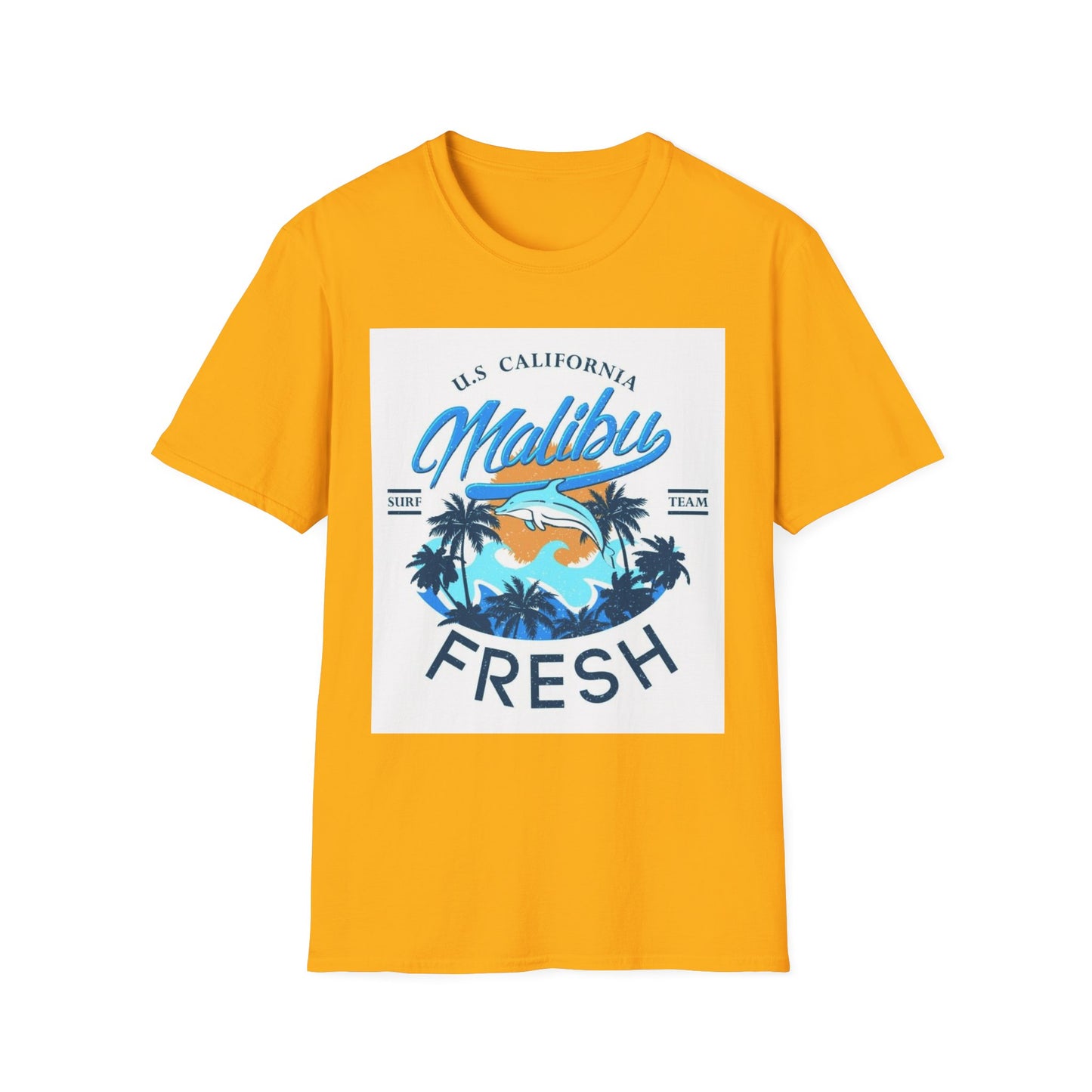 California Malibu Fresh Unisex T-Shirt - Soft and Casual Beach Vibe