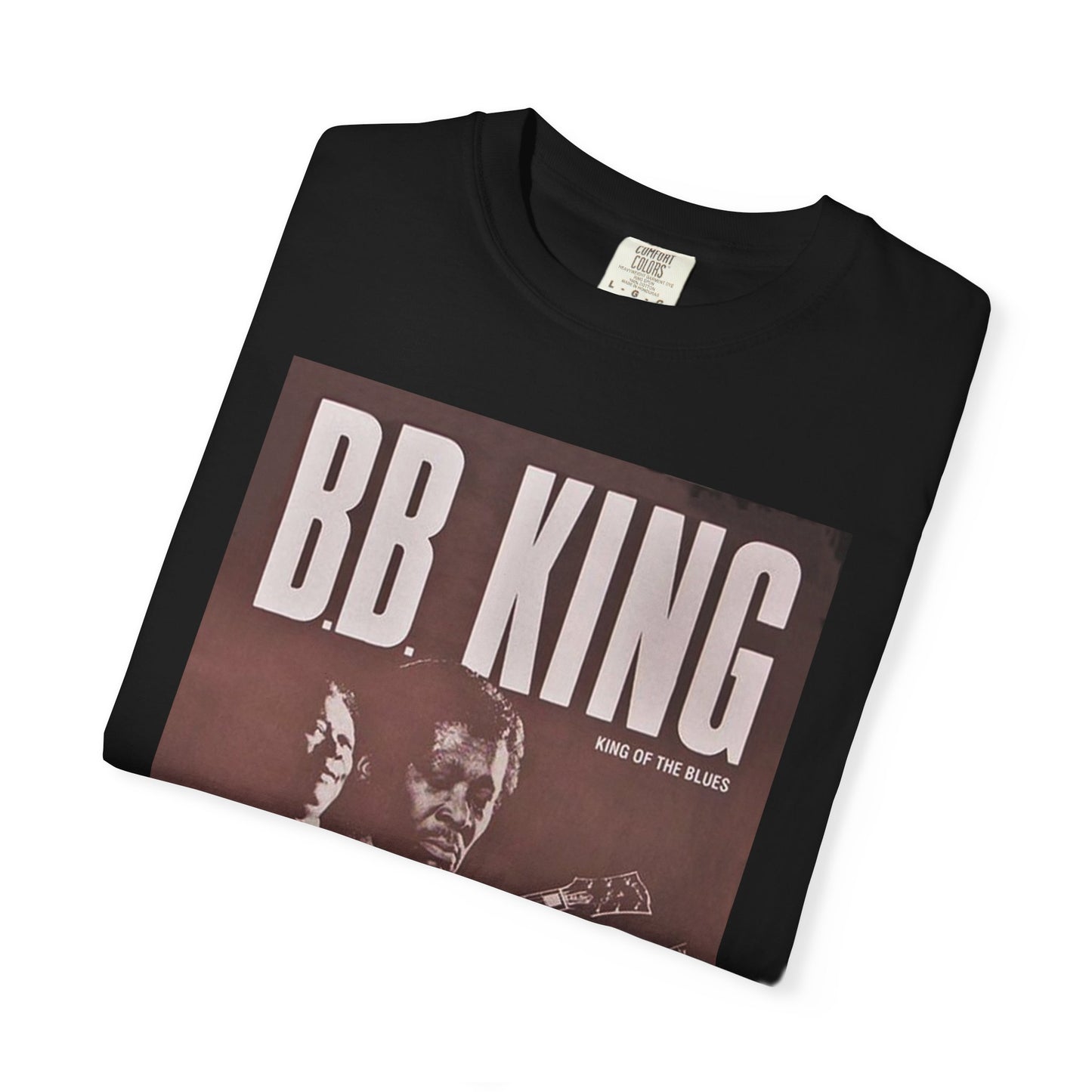 BB King Tribute Unisex Garment-Dyed T-Shirt - King of the Blues Graphic Tee