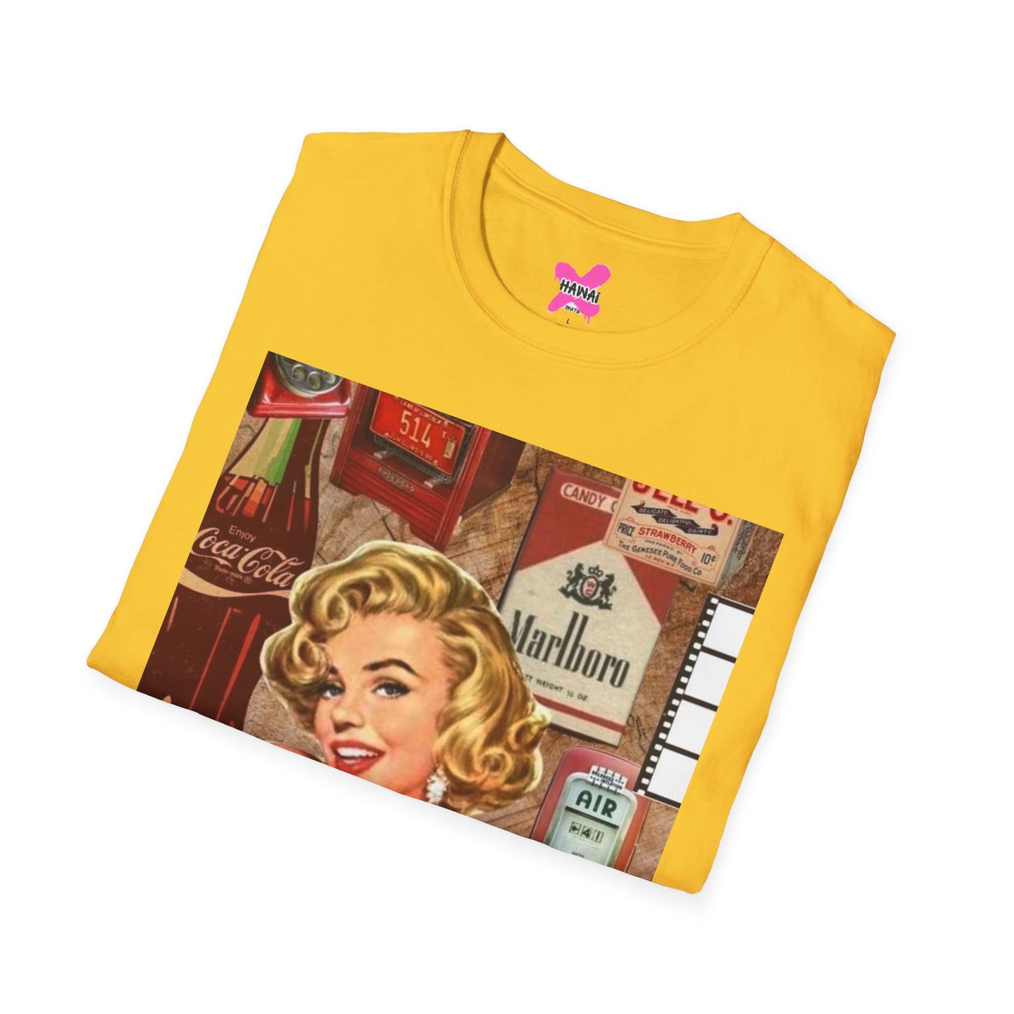 Retro Marilyn Monroe Unisex Softstyle T-Shirt - Vintage Glamour Tee