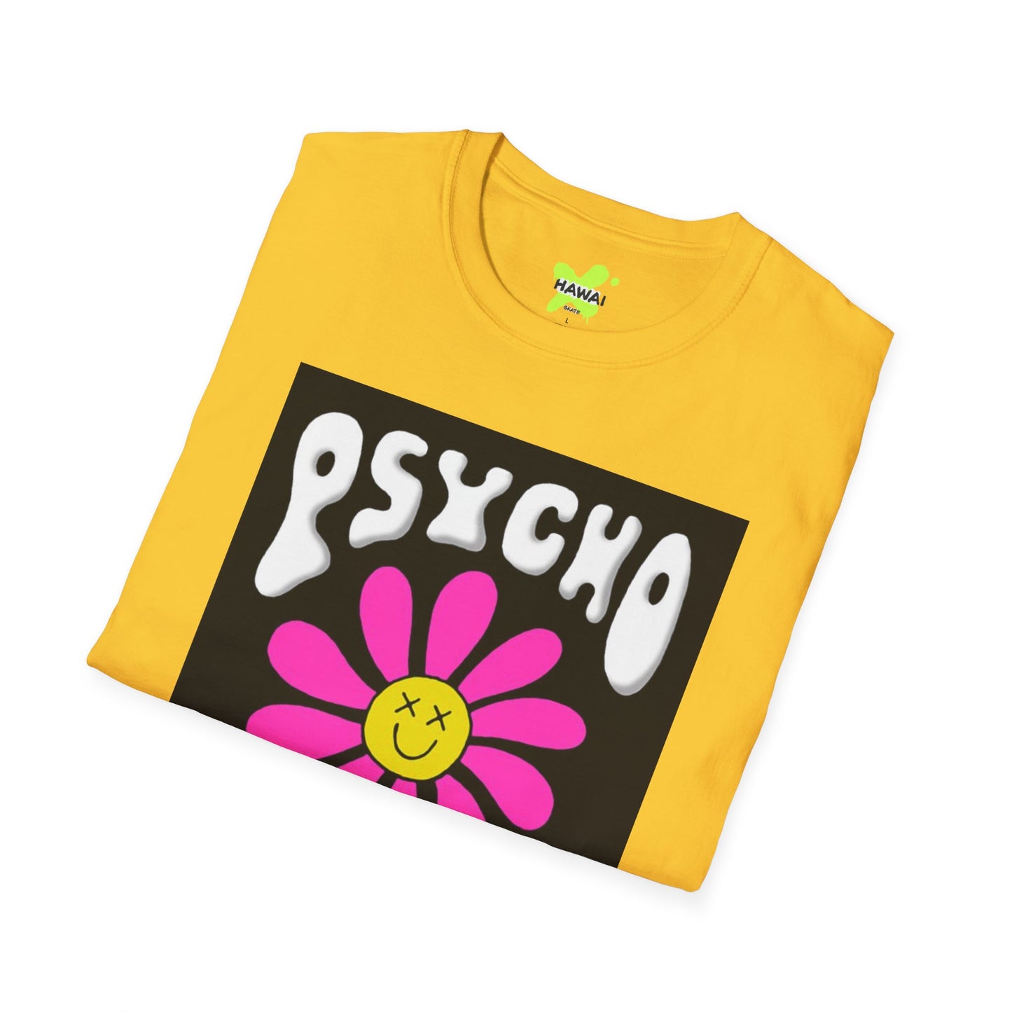Psychedelic Flower Unisex Softstyle T-Shirt