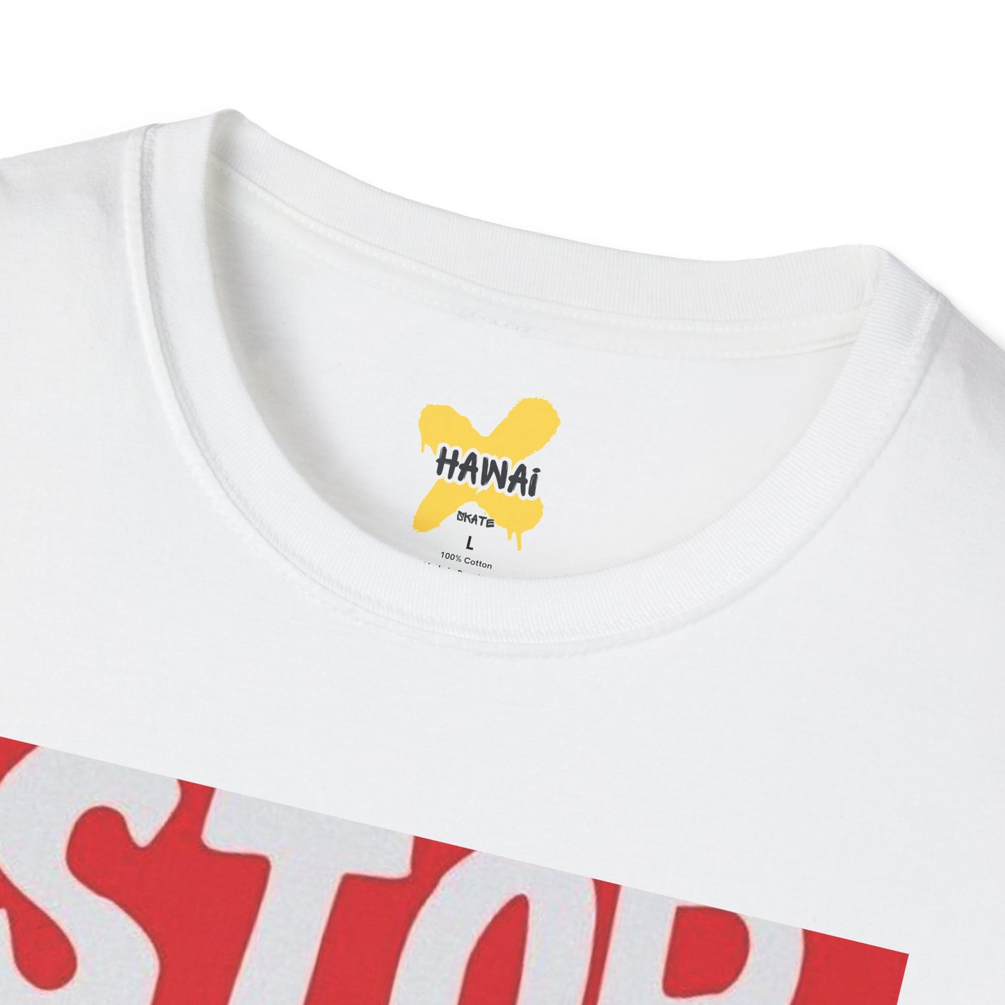 Funny Quote Unisex T-Shirt, Casual Tee, Gift for Friends, Humor Shirt, Stop Being An Idiot Shirt