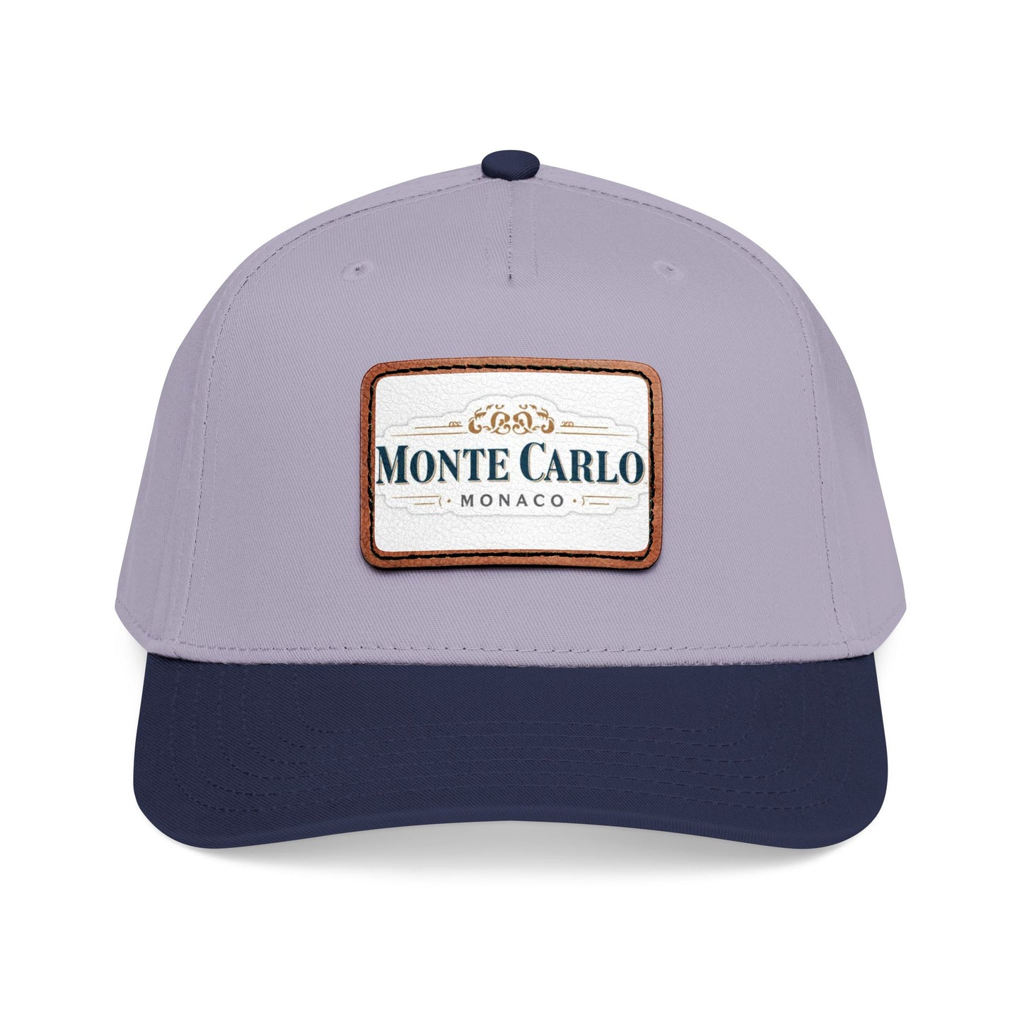 Monte Carlo Leather Patch Baseball Cap