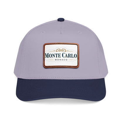 Monte Carlo Leather Patch Baseball Cap