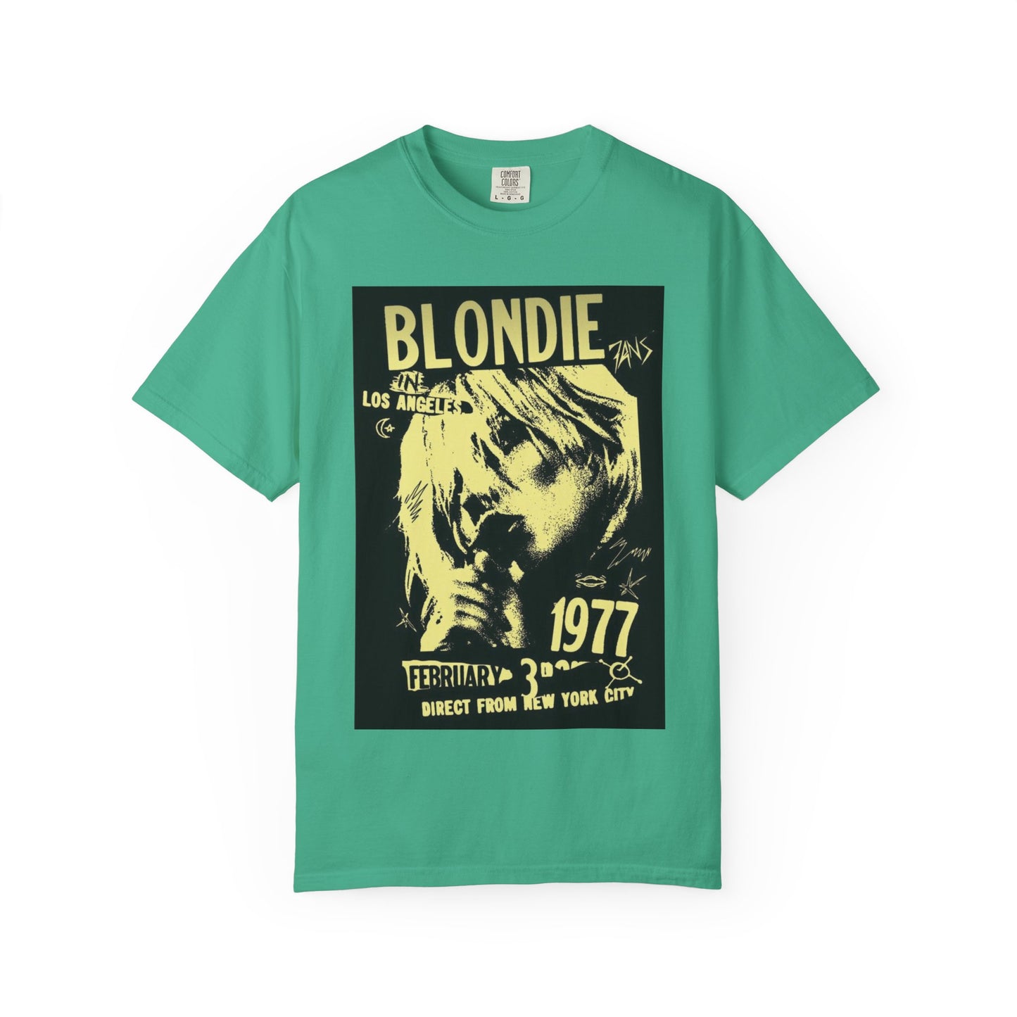 Vintage Blondie Concert T-Shirt - Unisex Garment-Dyed Tee