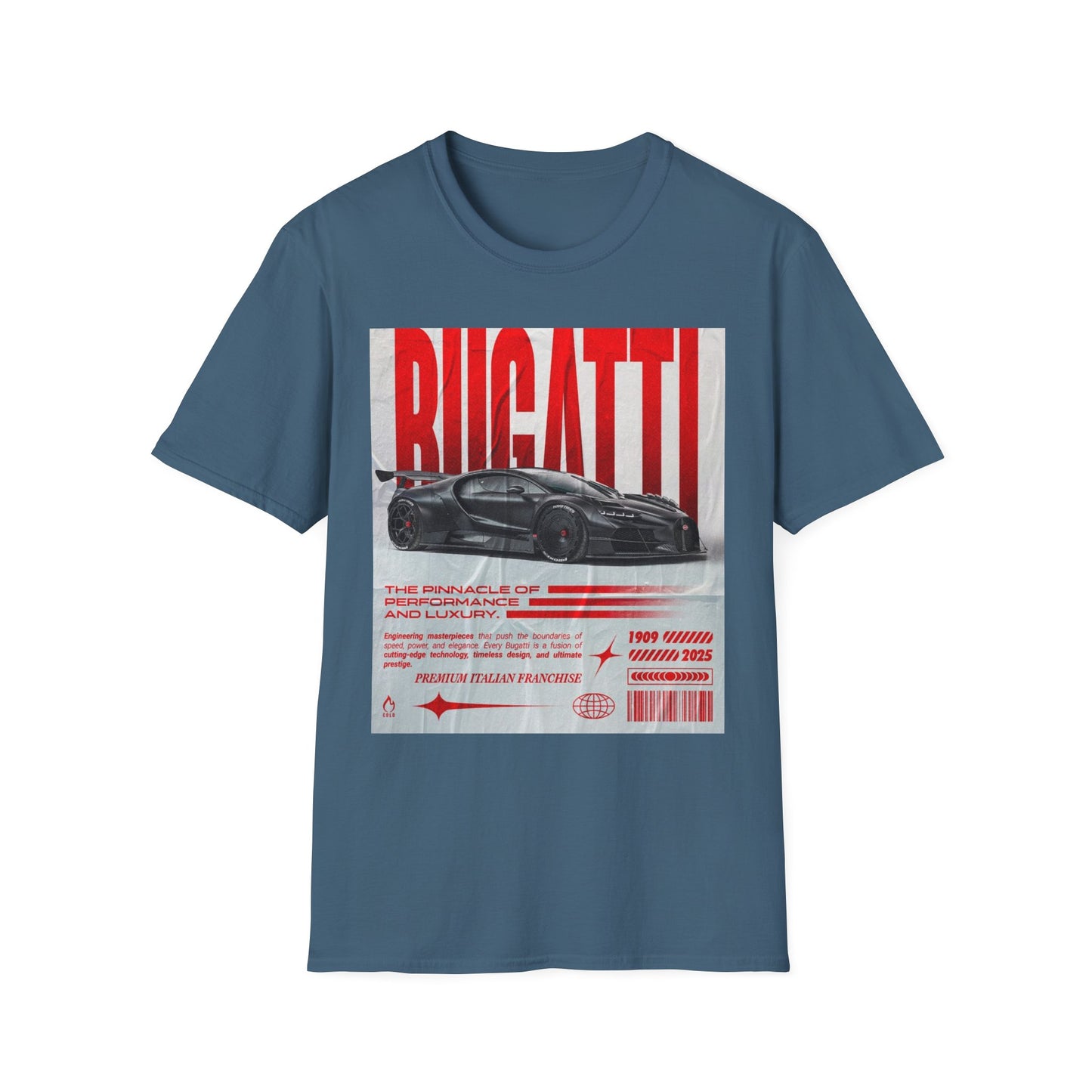 Luxury Bugatti Unisex T-Shirt - Performance & Style