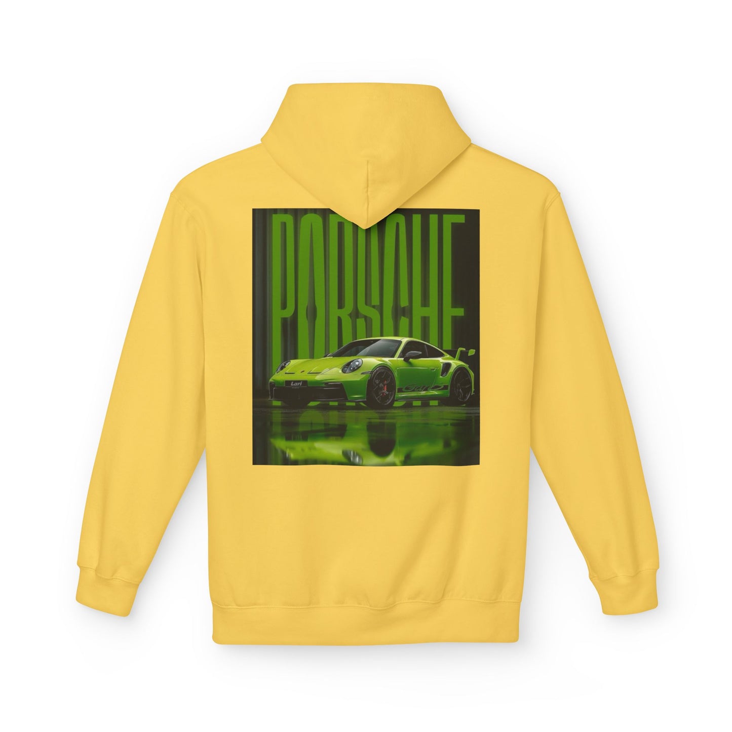 Unisex Midweight Porsche Fleece Hoodie - Automotive Enthusiast Apparel