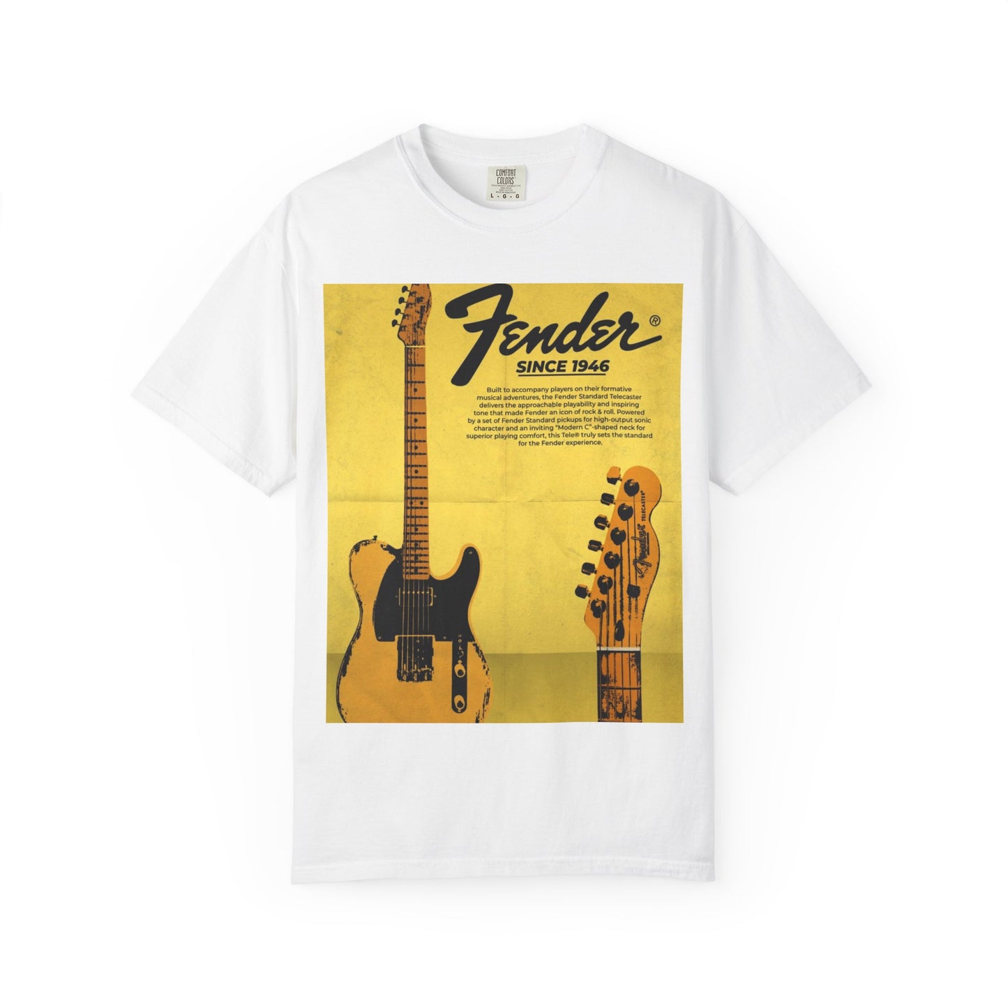 Fender Vintage Guitar T-Shirt — Since 1946 Graphic Tee