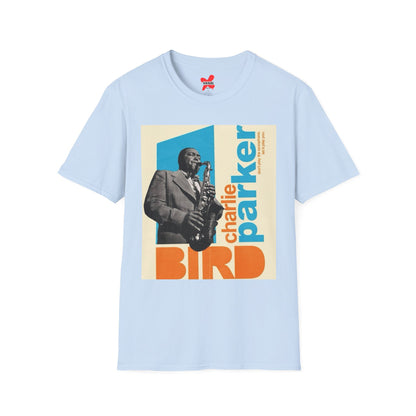 Vintage Charlie Parker Unisex Softstyle T-Shirt - Music Lover Tee